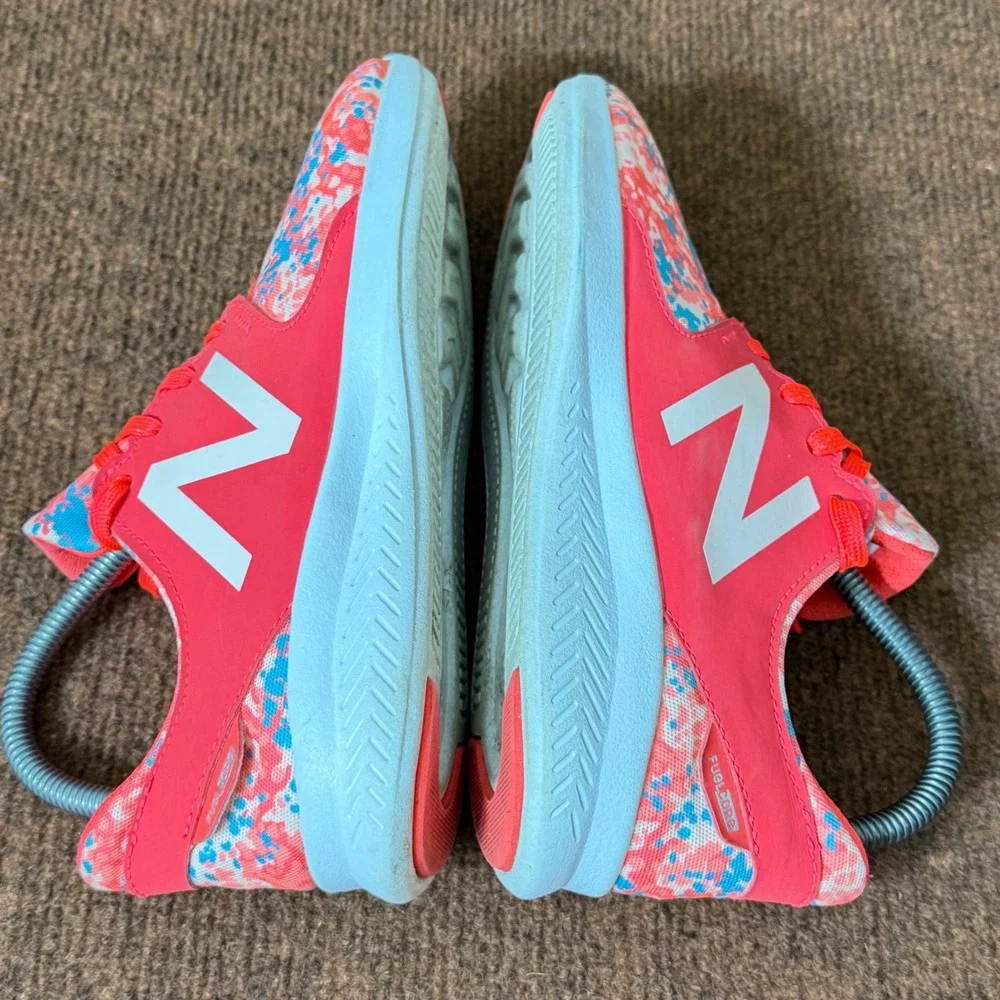 New Balance FuelCore Coast v3 Pink Blue Camo Running‎ Shoes KJCSTMDY Womens 5 A+